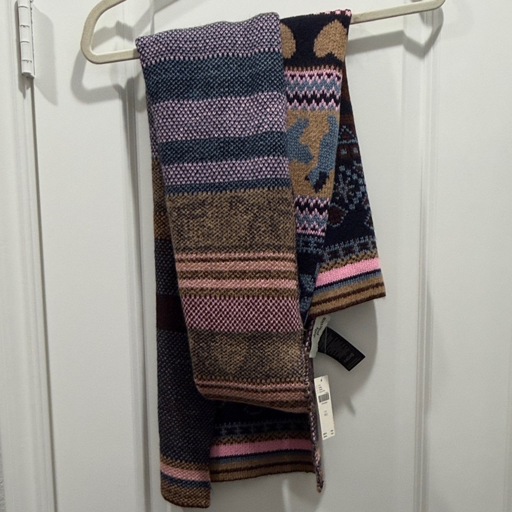 Anthropologie Multicolor Knit Scarf